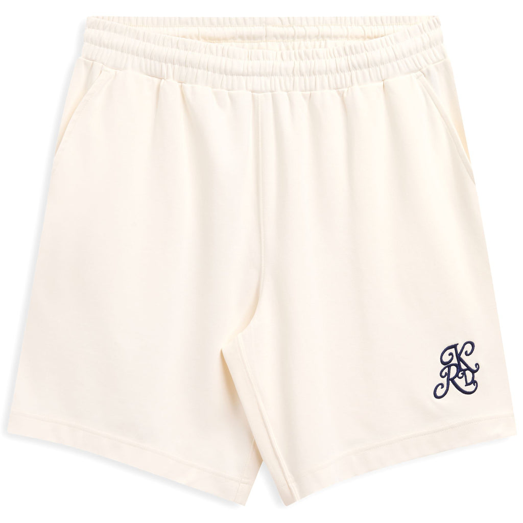 White Men's Relaxed Fit Casual Cotton Sport Shorts | Kappa