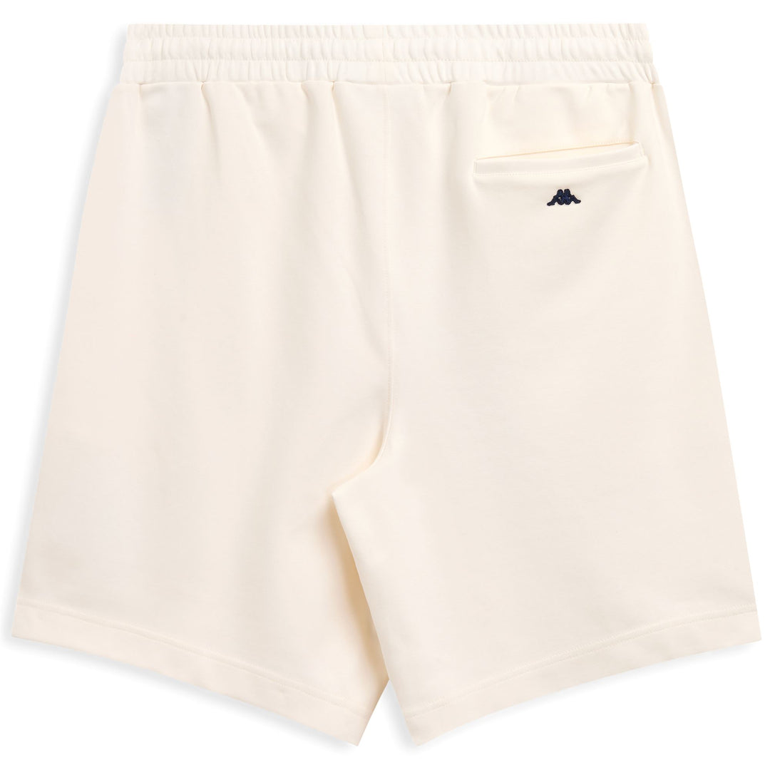 Pantaloncini sportivi casual in cotone da uomo bianchi vestibilità comoda main