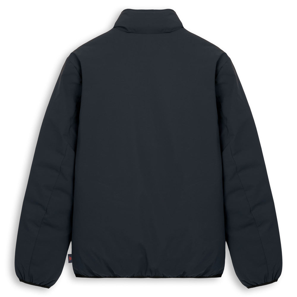 Blue Men's Regular Fit Stretch Nylon Short Jacket 02