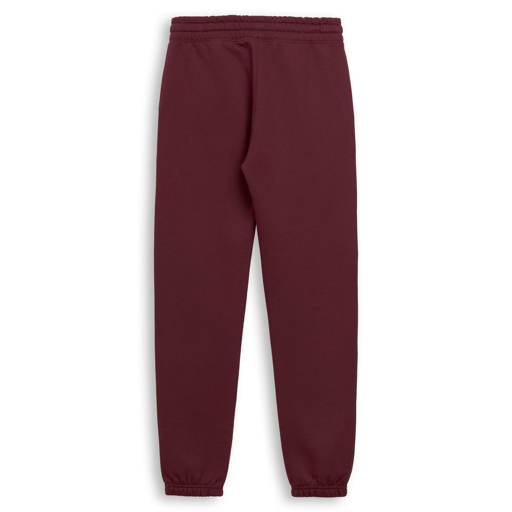 Red Women's Regular Fit Sportswear Trousers in Cotton-Polyester Blend 02