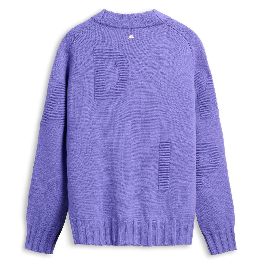 Violet Men's Wool Blend Cardigan with Personalized Buttons main