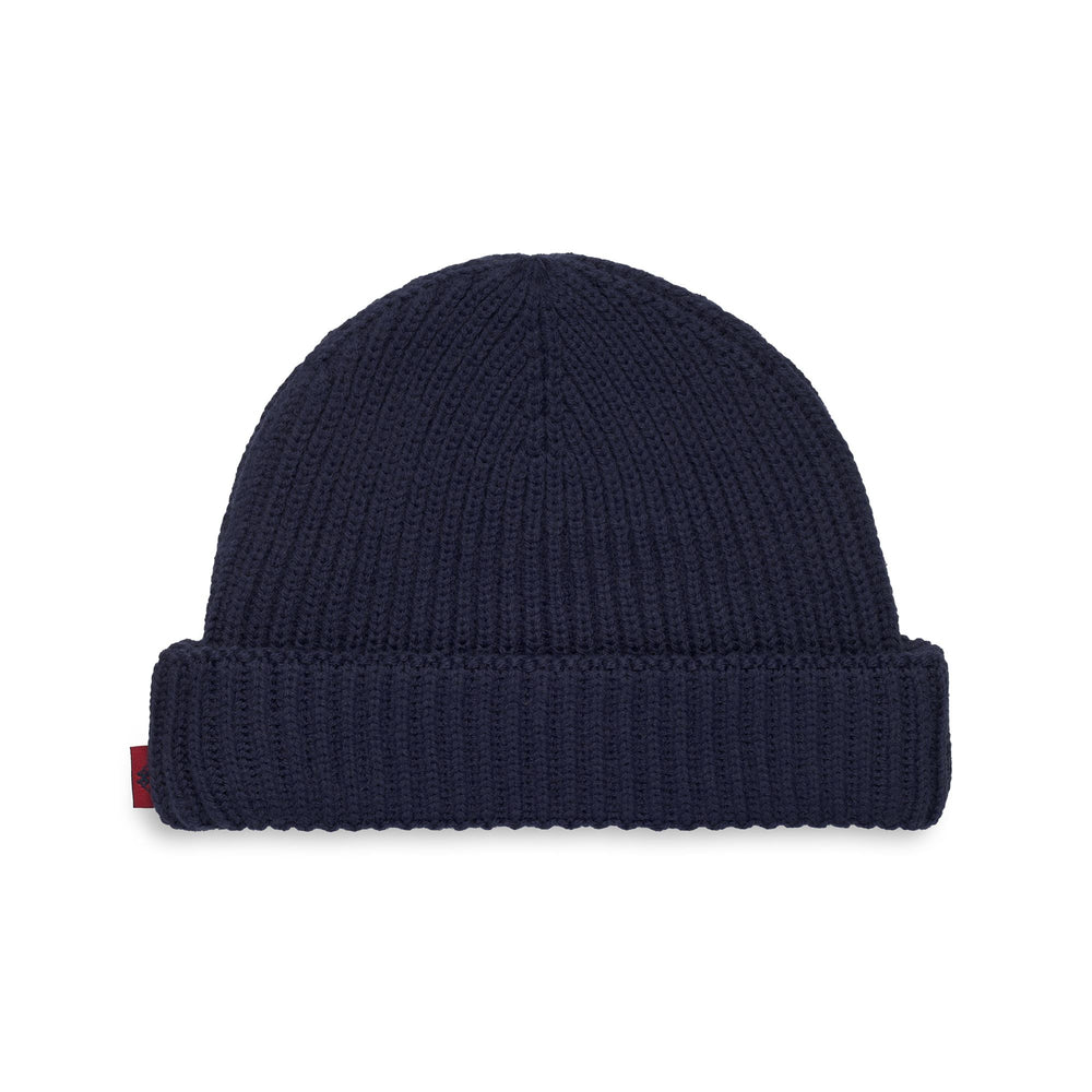 Blue Men's Technical Acrylic-Wool Blend Hat 02