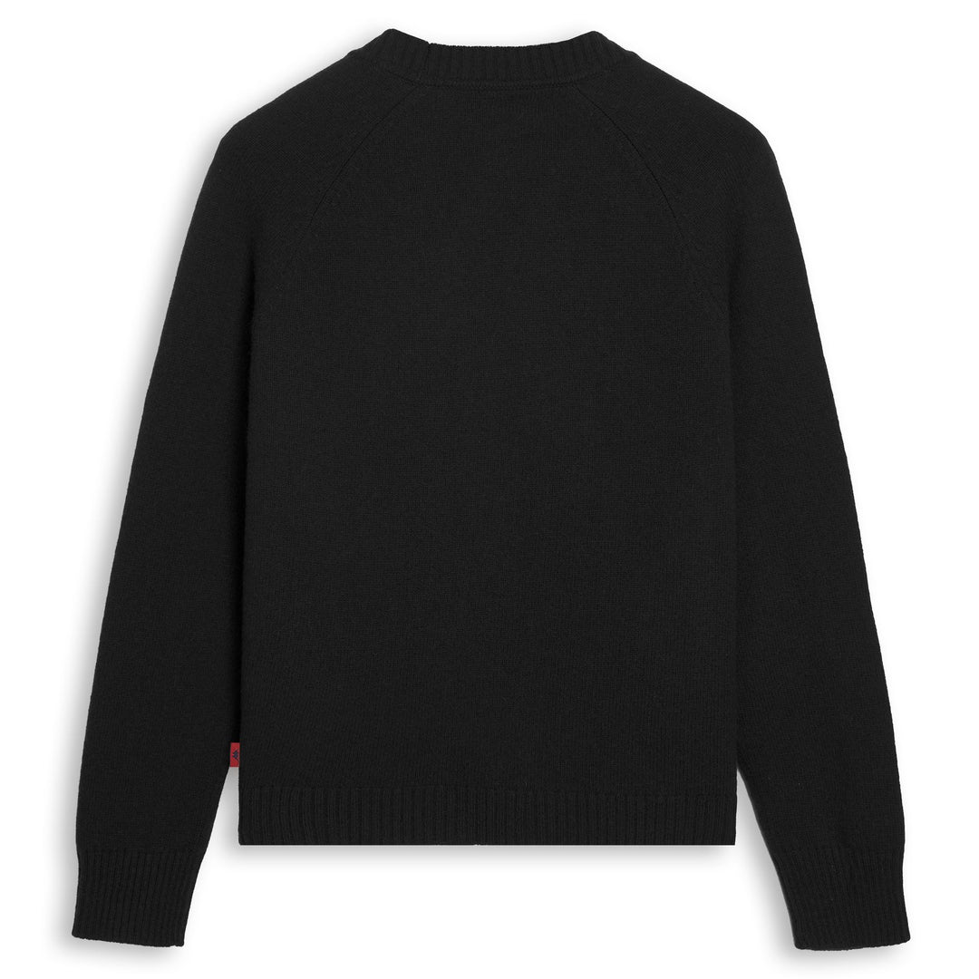 Black Women's Comfort Fit Wool Cardigan main