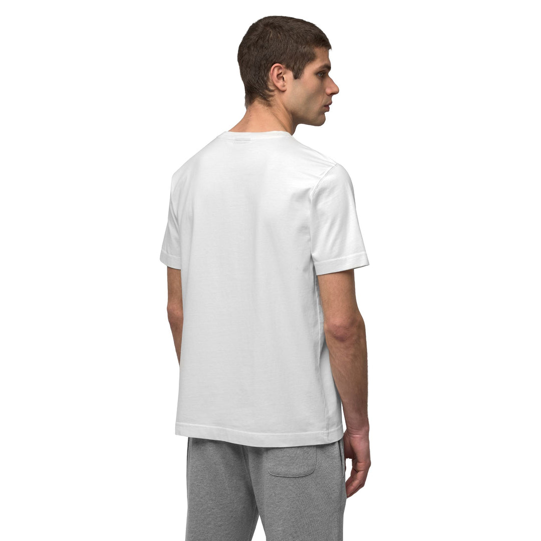 Regular Fit Men's White Casual Cotton T-Shirt main