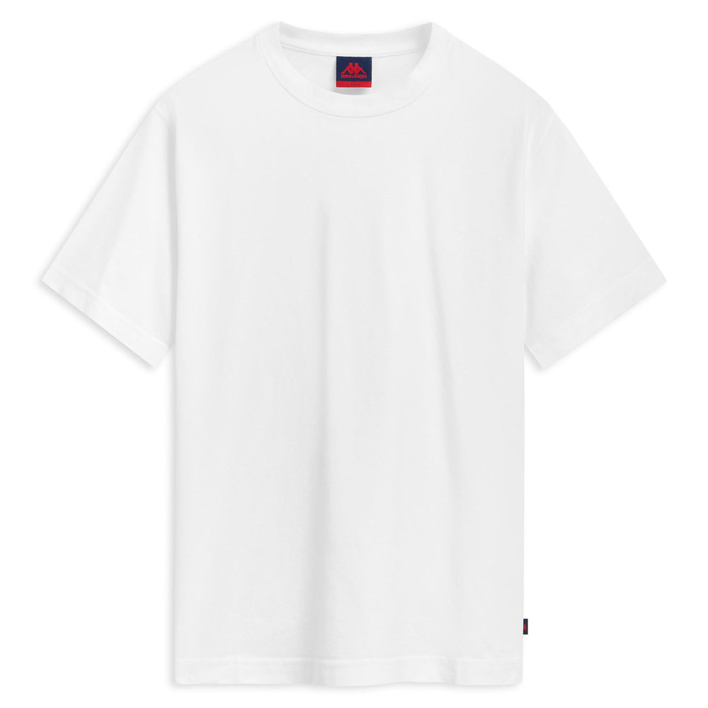 T-shirt blanc pour homme, coupe classique, en coton décontracté 02