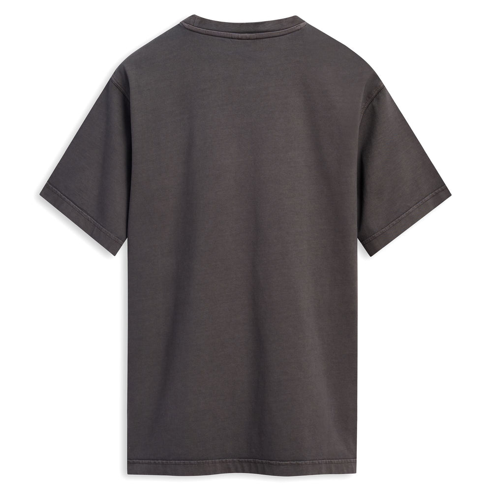 T-shirt noir pour homme, coupe classique, en coton décontracté 02