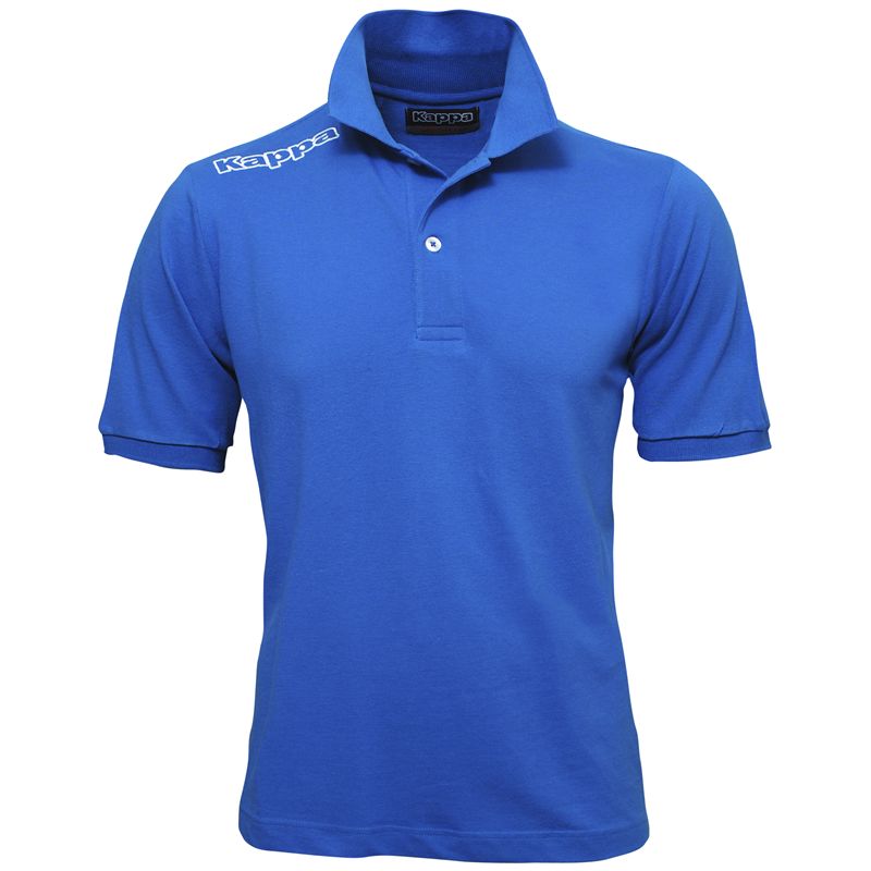 Italy Blue Men's Training Polo Shirt. 01