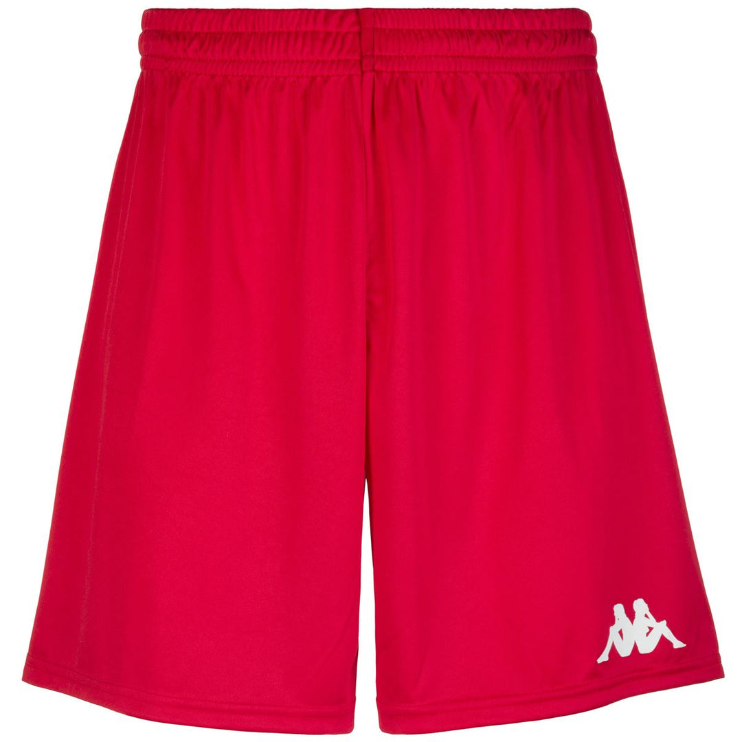 Chinese Red Men's Football Sport Shorts. 01