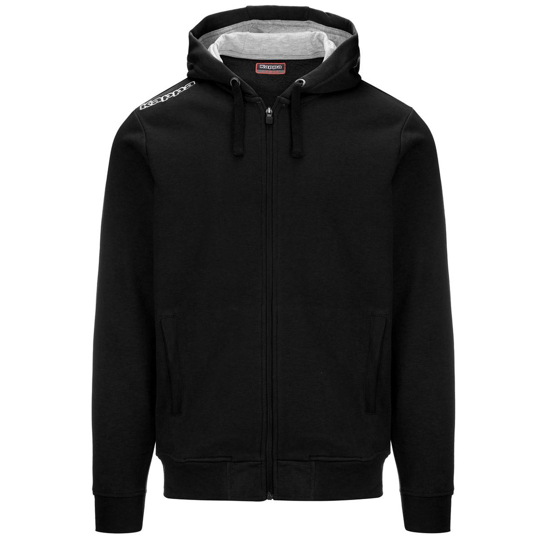 Black Men's Training Fleece Jacket. 01
