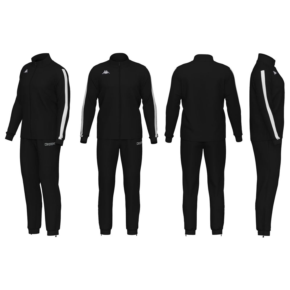 Black Men's Football Tracksuit. 02