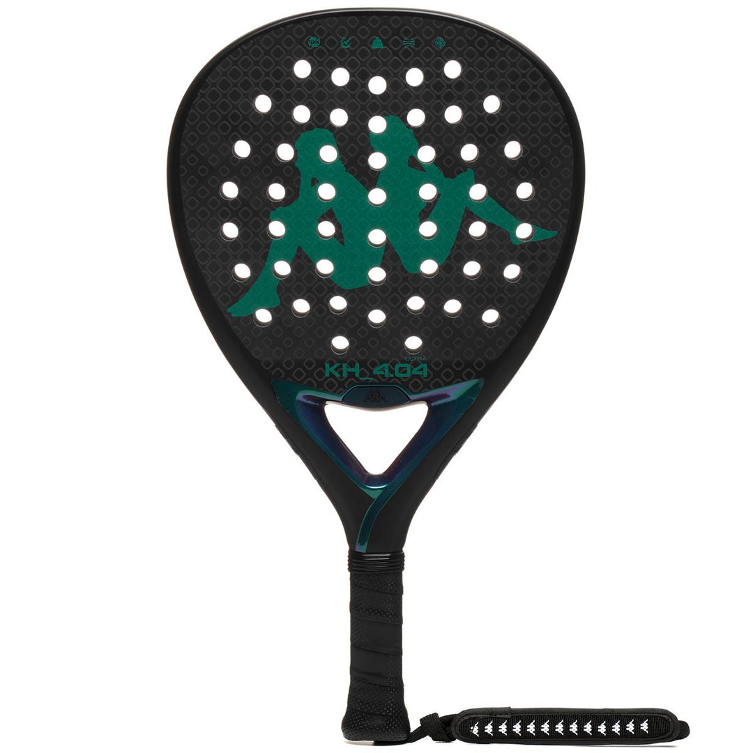 Green Unisex Padel Racket with 18K Carbon Frame 01
