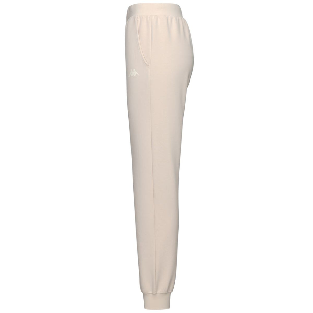 Beige Women's Regular Fit Sportswear Trousers 02