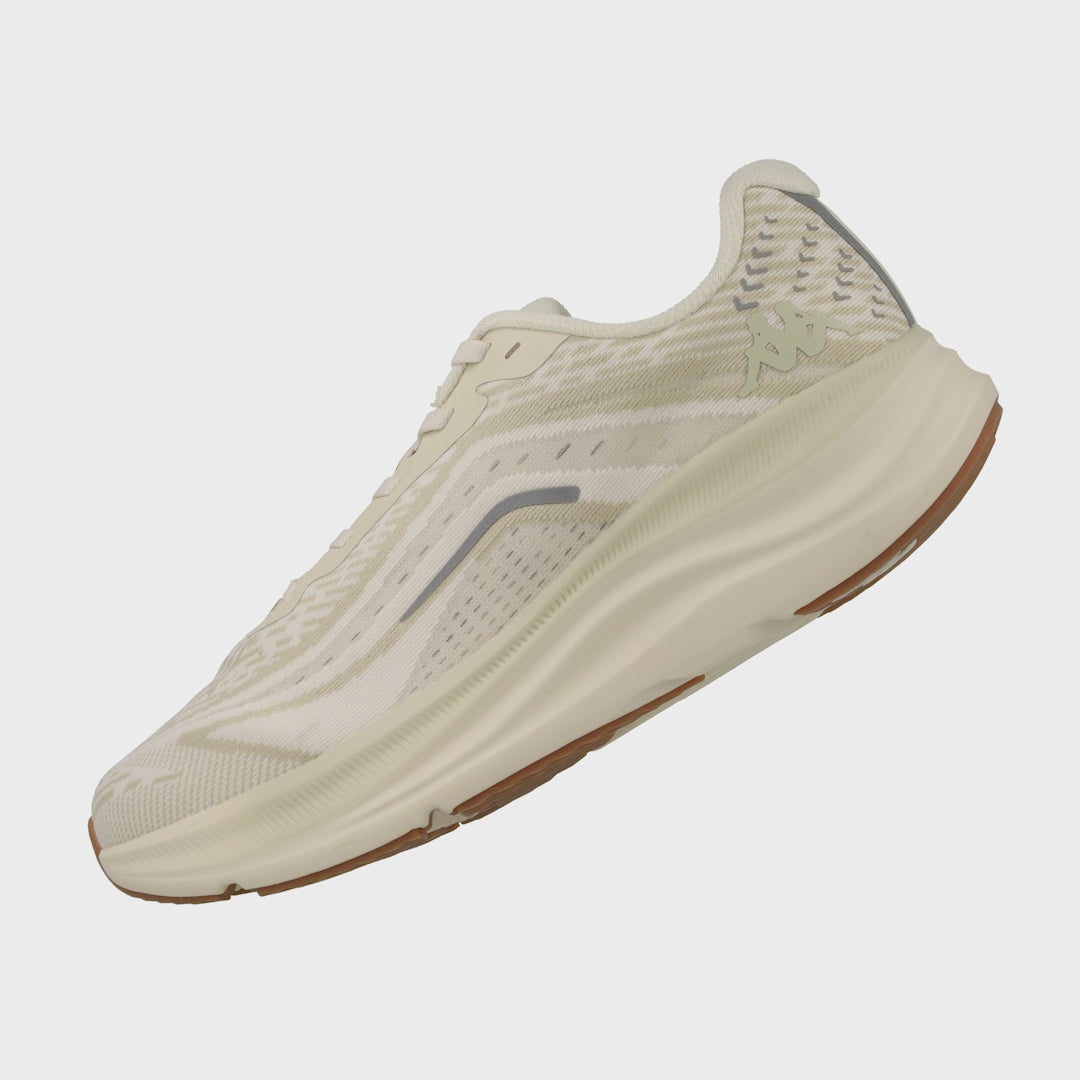 Beige Unisex Low Cut Running Shoes with Rubber Outsole main