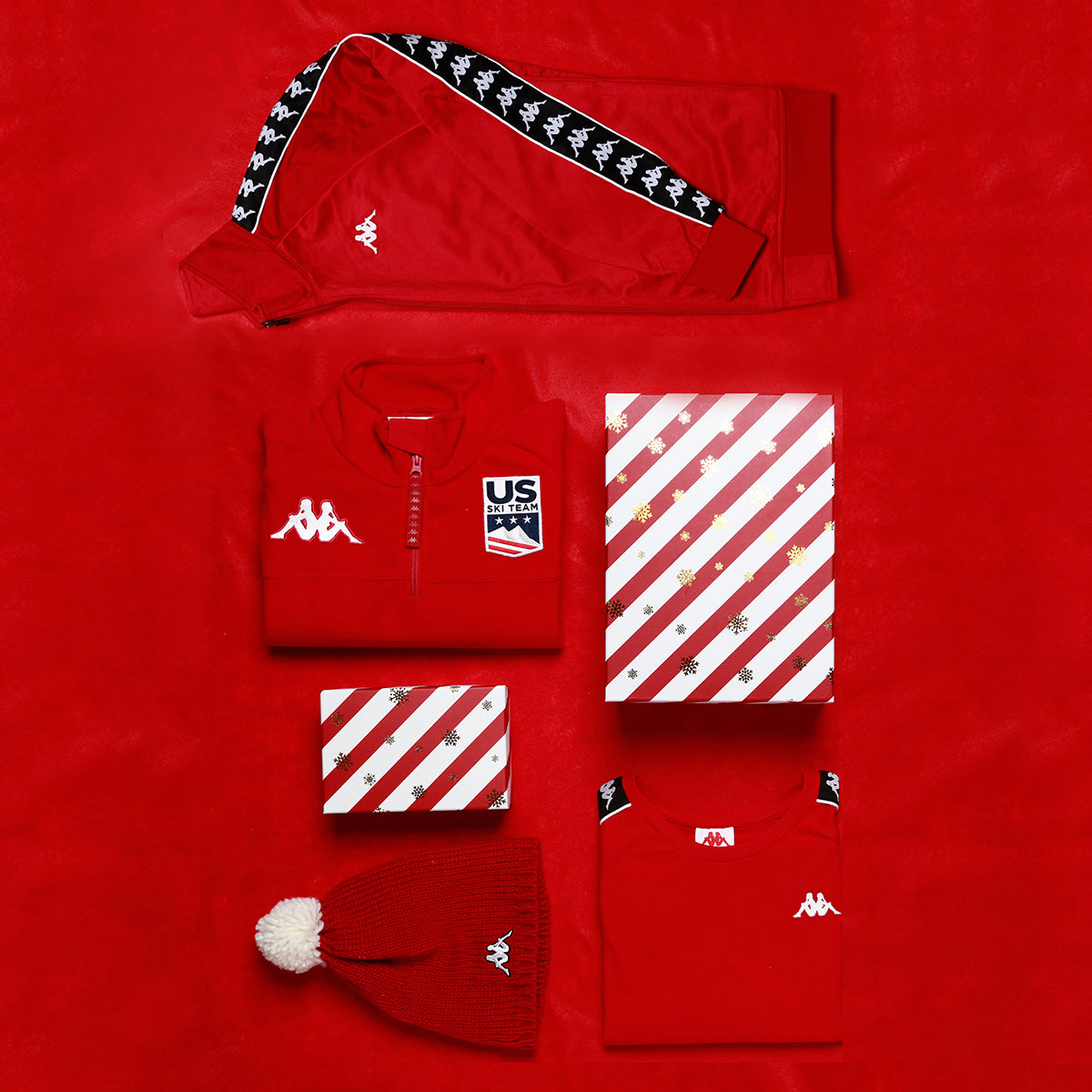 Kappa: WITH A TOUCH OF RED