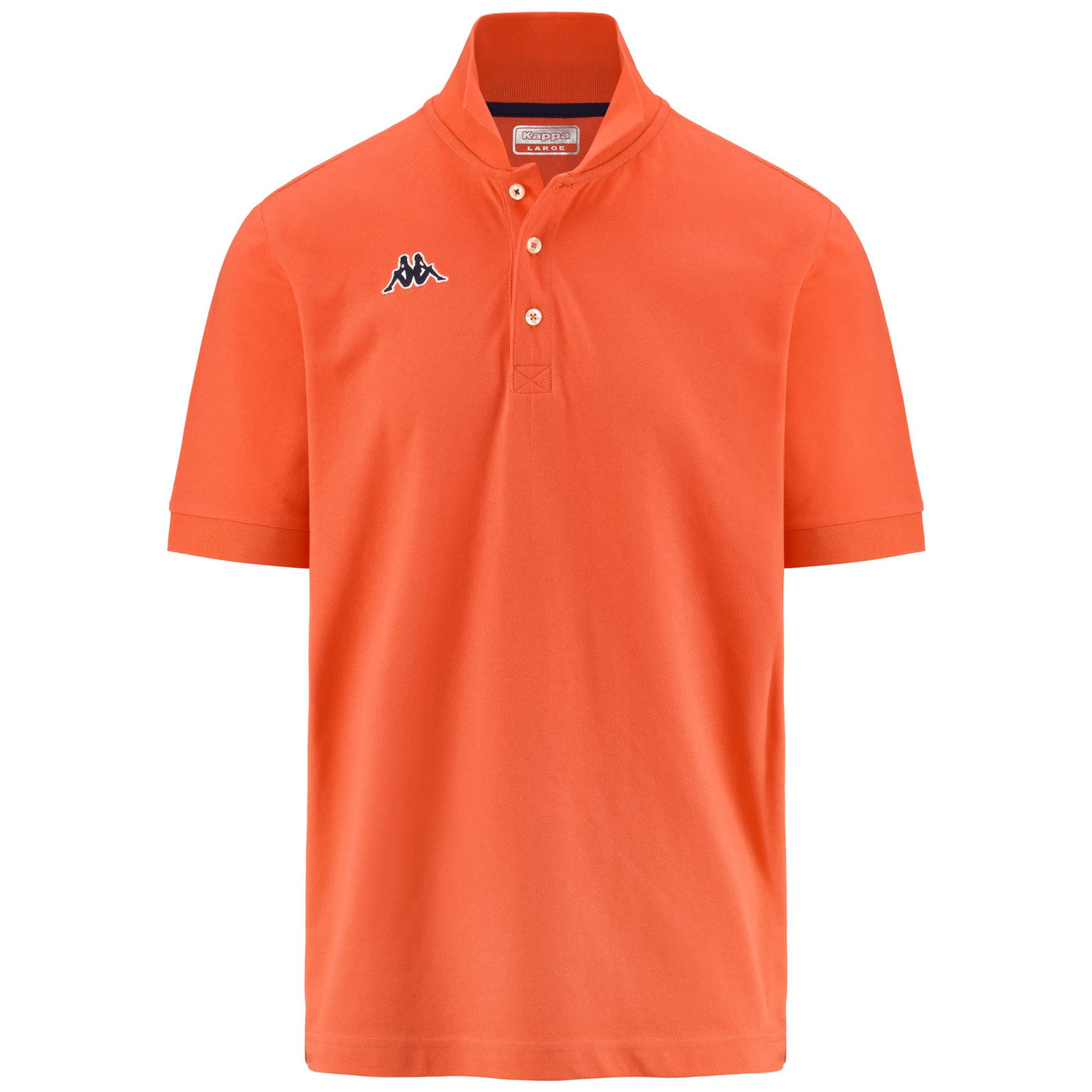 Polo Shirts Man LOGO HOLIVER MSS Polo Orange Strong - Blue Marine | kappa Photo (jpg Rgb)			