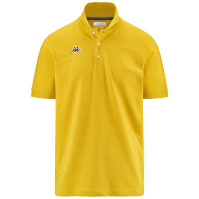 Polo Shirts Man LOGO HOLIVER MSS Polo Yellow Old - Grey Charcoal | kappa Photo (jpg Rgb)			