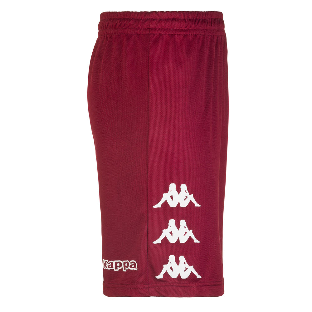 Shorts Man KAPPA4SOCCER BOLTEC Sport  Shorts RED GRANATA Dressed Front (jpg Rgb)	