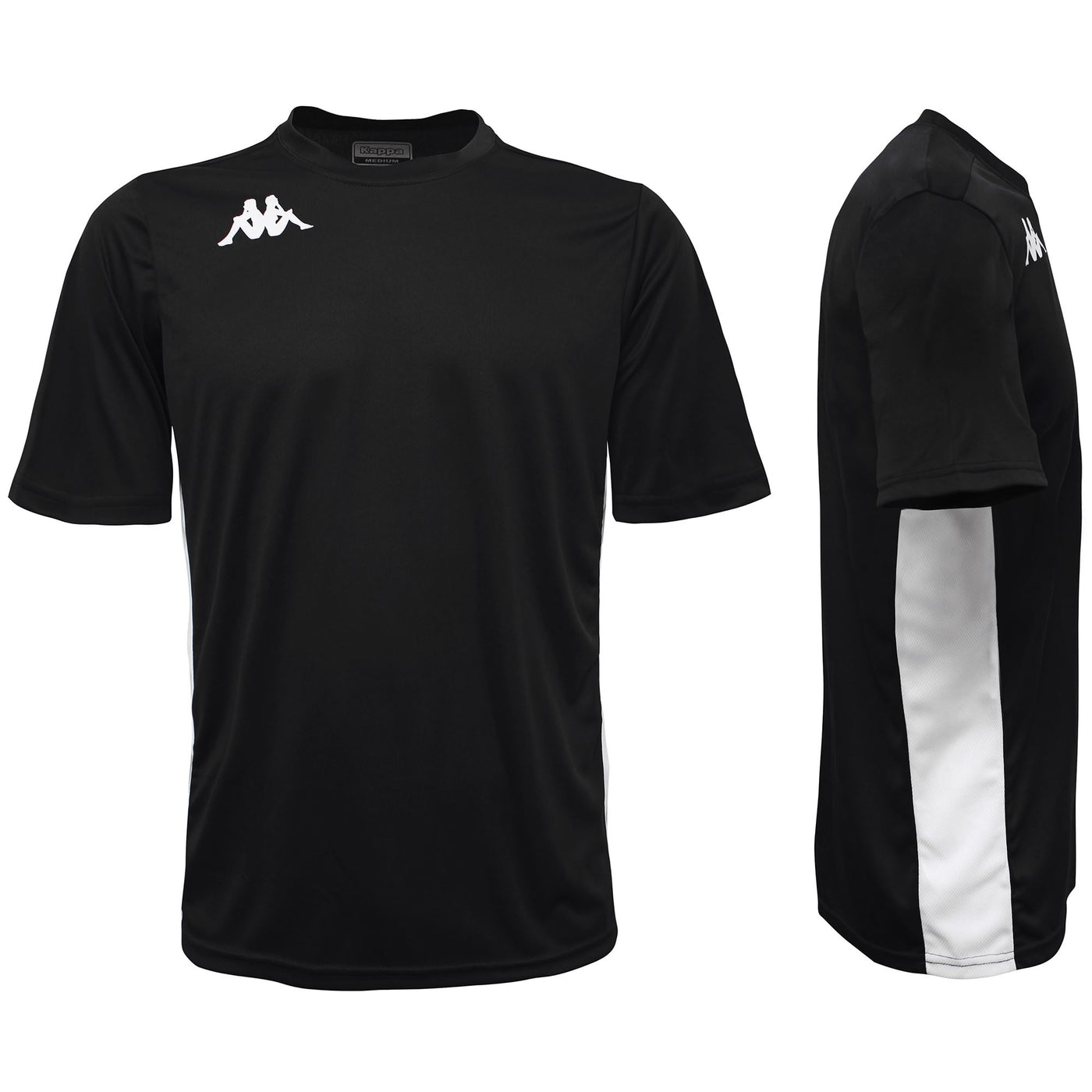 Active Jerseys Man KAPPA4SOCCER WENET Shirt BLACK | kappa Photo (jpg Rgb)			
