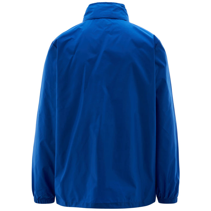 Jackets Man KAPPA4FOOTBALL WISTER Mid BLUE ROYAL Dressed Side (jpg Rgb)		