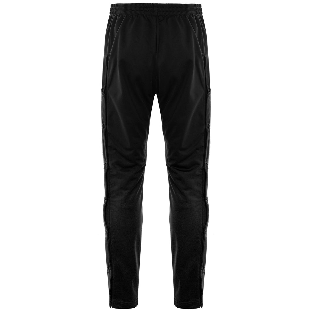 Pants Man 222 BANDA ASTORIA SNAPS SLIM Sport Trousers BLACK-WHITE Photo (jpg Rgb)			