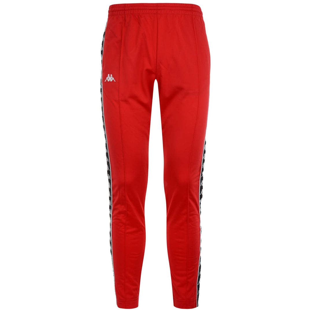 Pants Man 222 BANDA ASTORIA SNAPS SLIM Sport Trousers RED-BLACK Photo (jpg Rgb)			