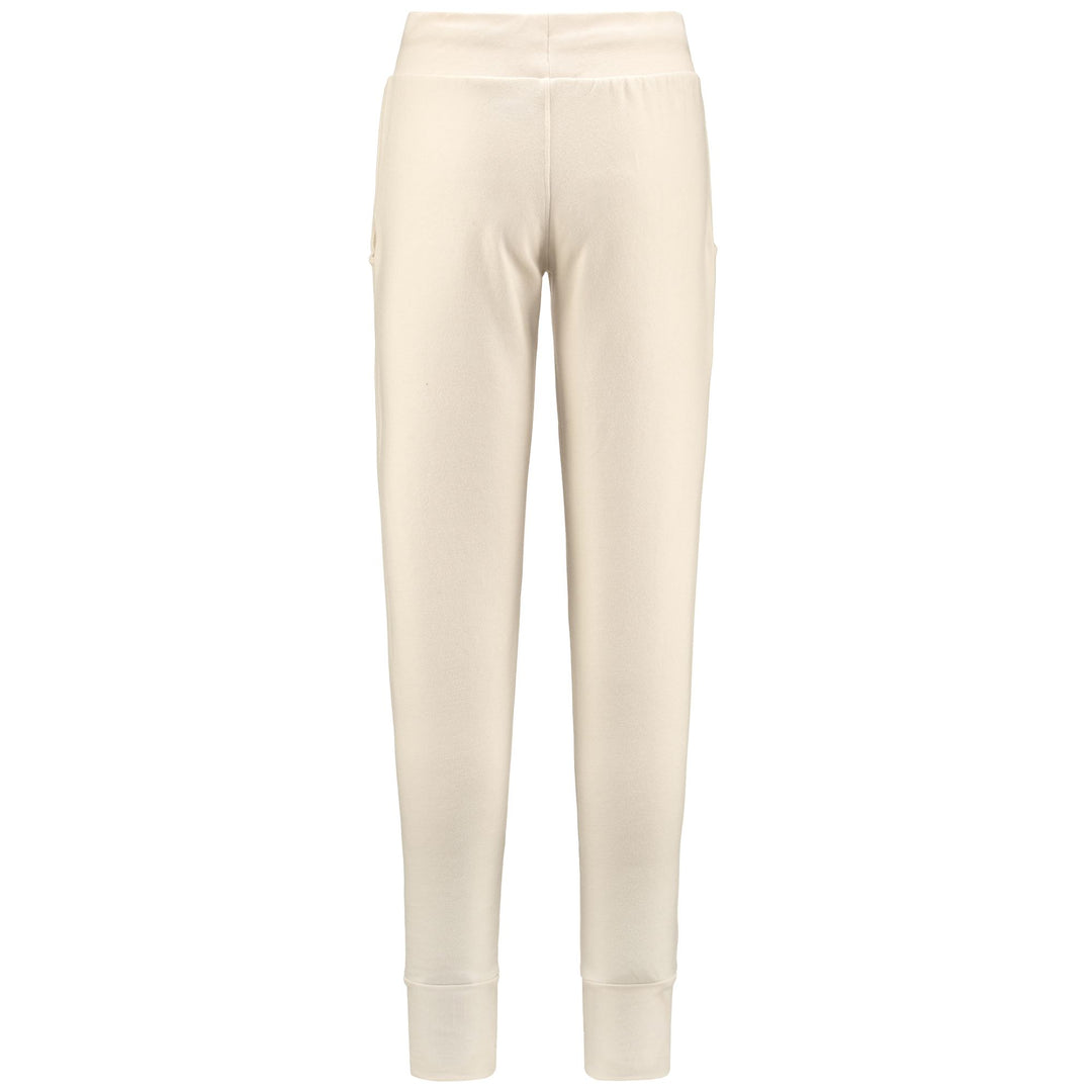 Pants Woman LOGO  ZALIA Sport Trousers WHITE OFF Dressed Side (jpg Rgb)		