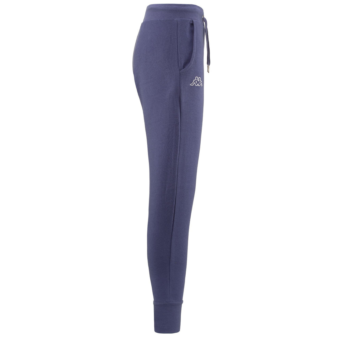 Pants Woman LOGO  ZALIA Sport Trousers BLUE Dressed Front (jpg Rgb)	