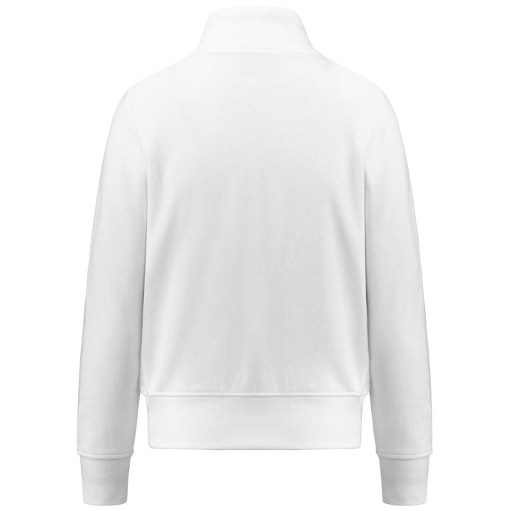 Fleece Woman LOGO  ZOE Jacket WHITE Dressed Side (jpg Rgb)		