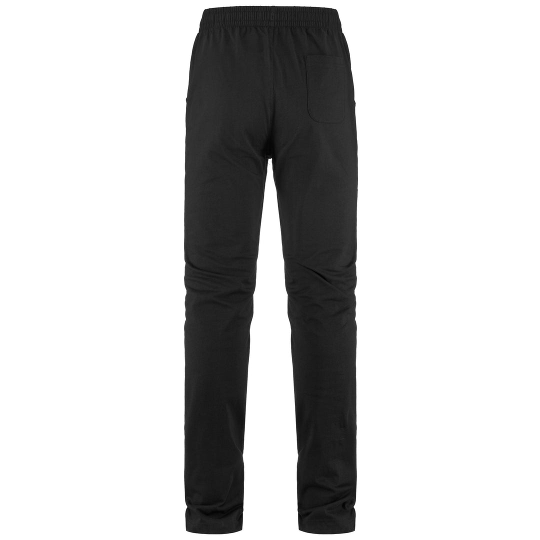 Pants Man LOGO ZOLIM SLIM Sport Trousers BLACK Dressed Side (jpg Rgb)		