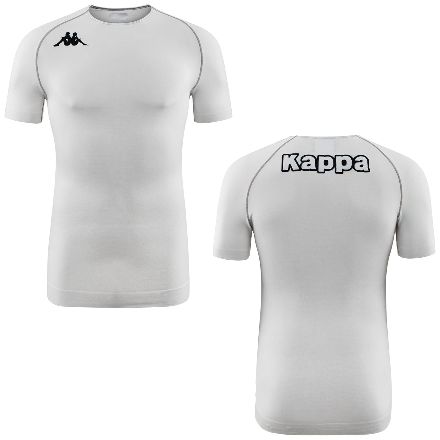 Skin T-ShirtsTop Unisex KAPPA4SKIN KOMBAT ZART 2 T-Shirt GREY MD | kappa Photo (jpg Rgb)			