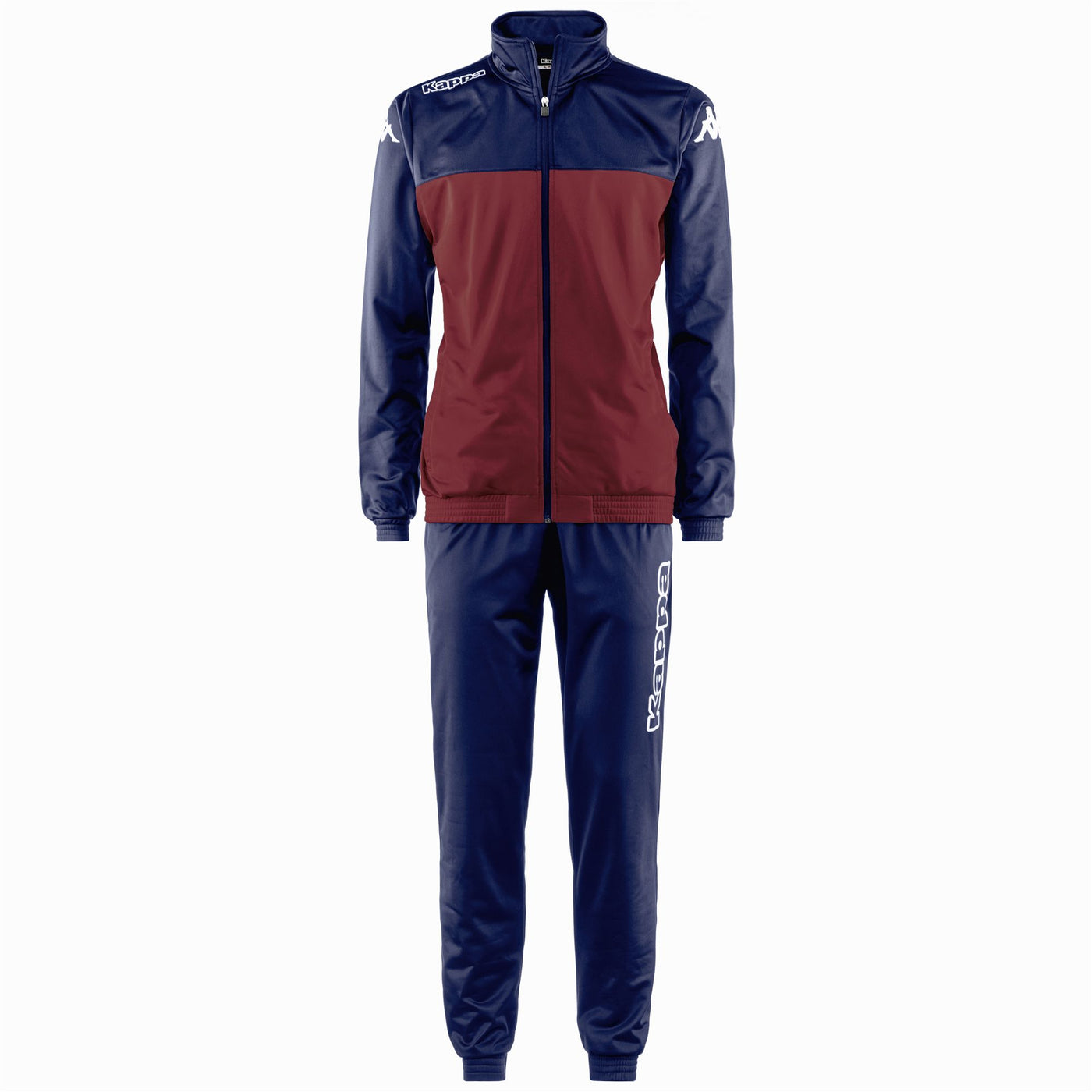 Sport Suits Man KAPPA4SOCCER ALFON TRACKSUIT REDGRANATA-BLUEMARIN | kappa Photo (jpg Rgb)			