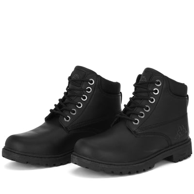 Ankle Boots Unisex LOGO TENNESEE 2 Laced BLACK Detail (jpg Rgb)			