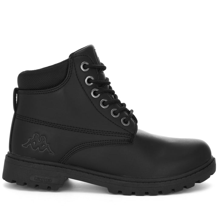 Ankle Boots Unisex LOGO TENNESEE 2 Laced BLACK Photo (jpg Rgb)			