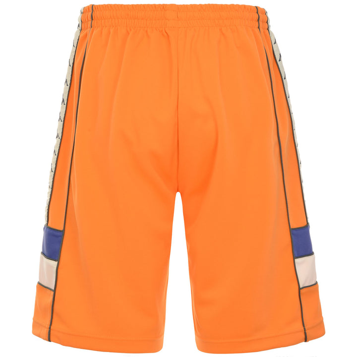 Shorts Man 222 BANDA ARAWA Sport  Shorts ORANGE LT-BEIGE-VIOLET Dressed Side (jpg Rgb)		