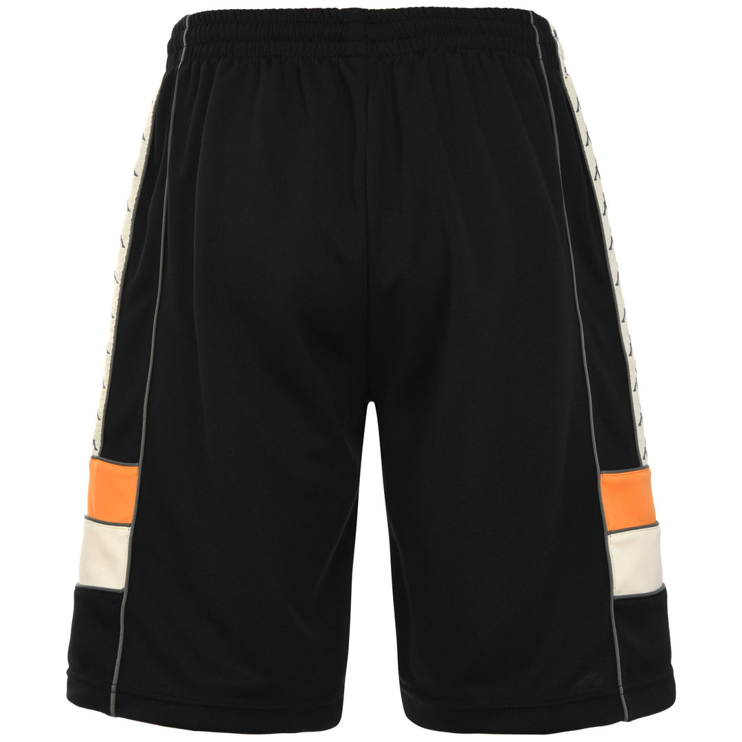 Shorts Man 222 BANDA ARAWA Sport  Shorts BLACK-ORANGE-BEIGE-GREY Dressed Side (jpg Rgb)		