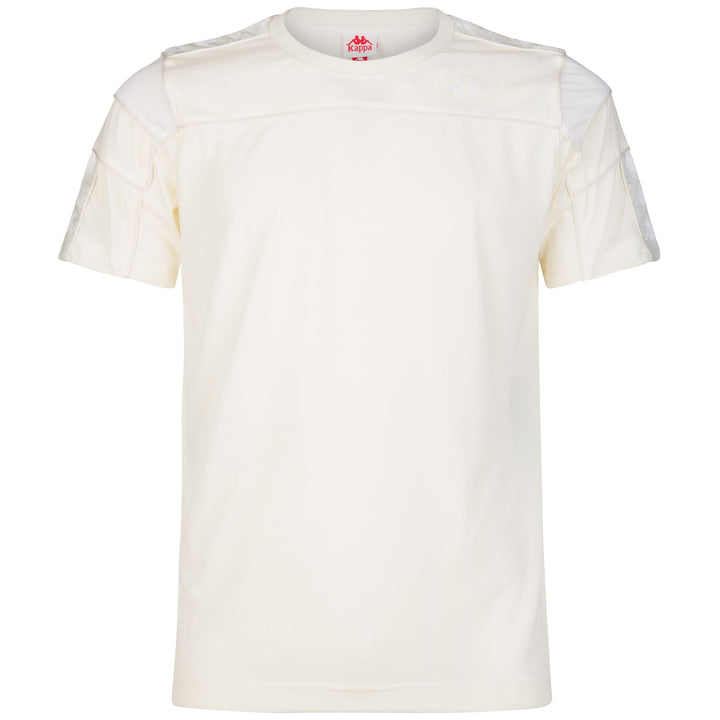 T-ShirtsTop Man 222 BANDA ARAR SLIM T-Shirt WHITE ANTIQUE-WHITE Photo (jpg Rgb)			