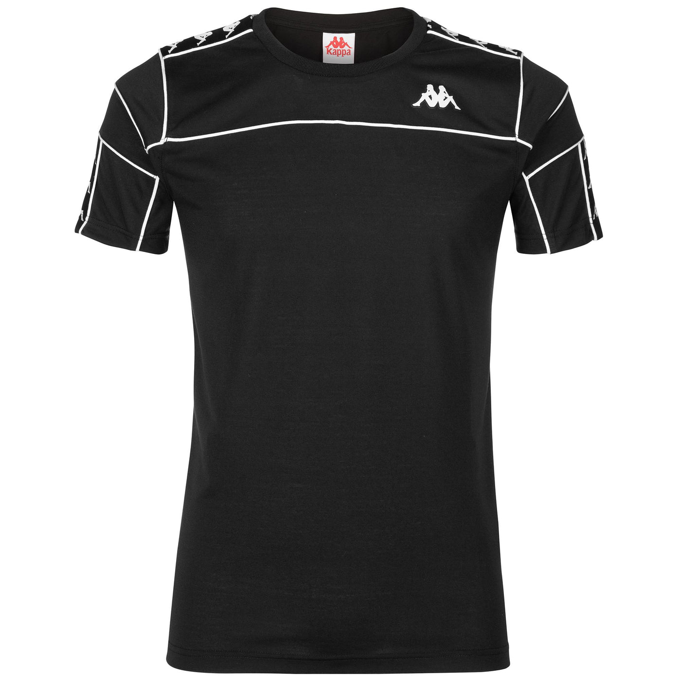 T-ShirtsTop Man 222 BANDA ARAR SLIM T-Shirt BLACK - WHITE - BLACK Photo (jpg Rgb)			