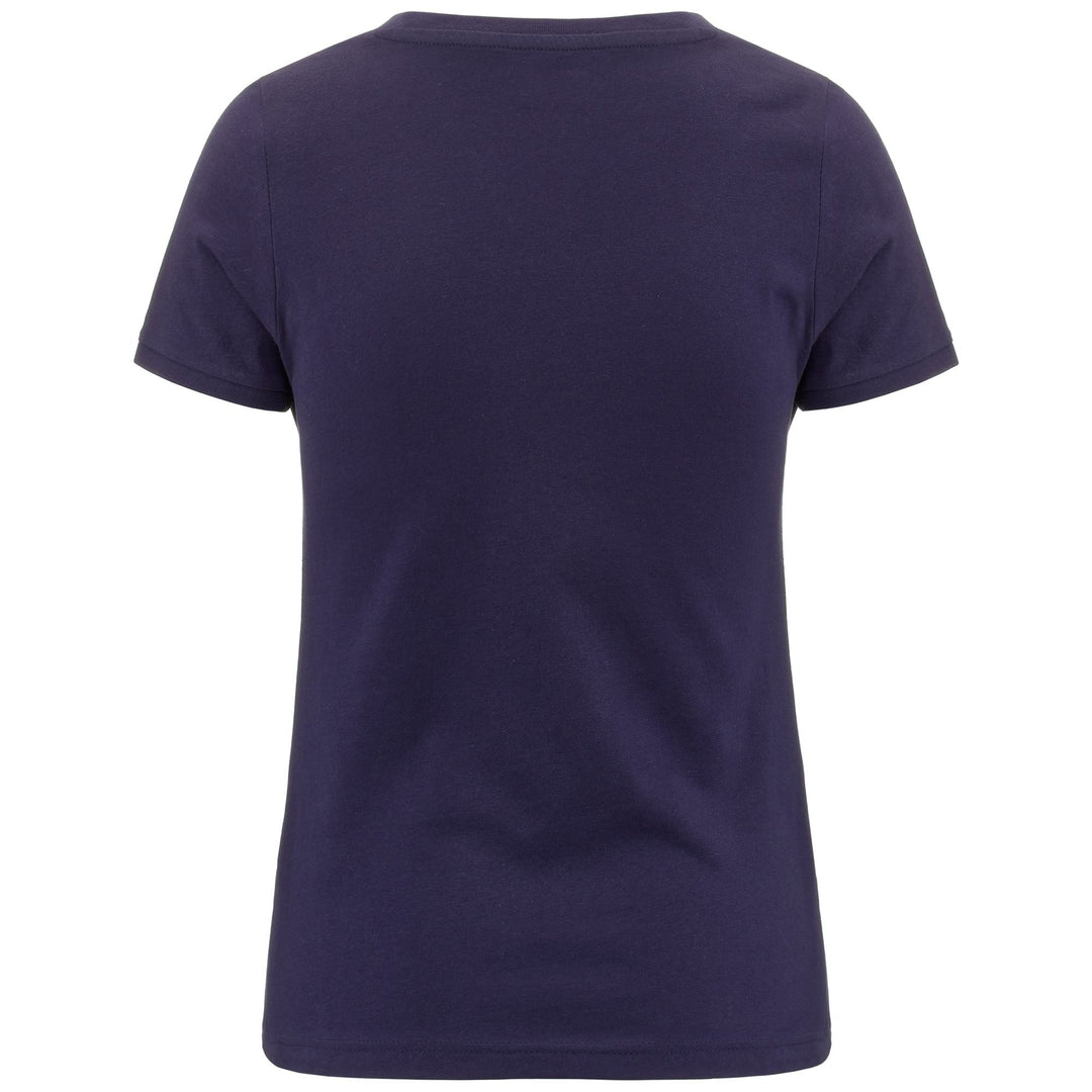T-ShirtsTop Woman LOGO MOMBA T-Shirt BLUE MARINE Dressed Side (jpg Rgb)		