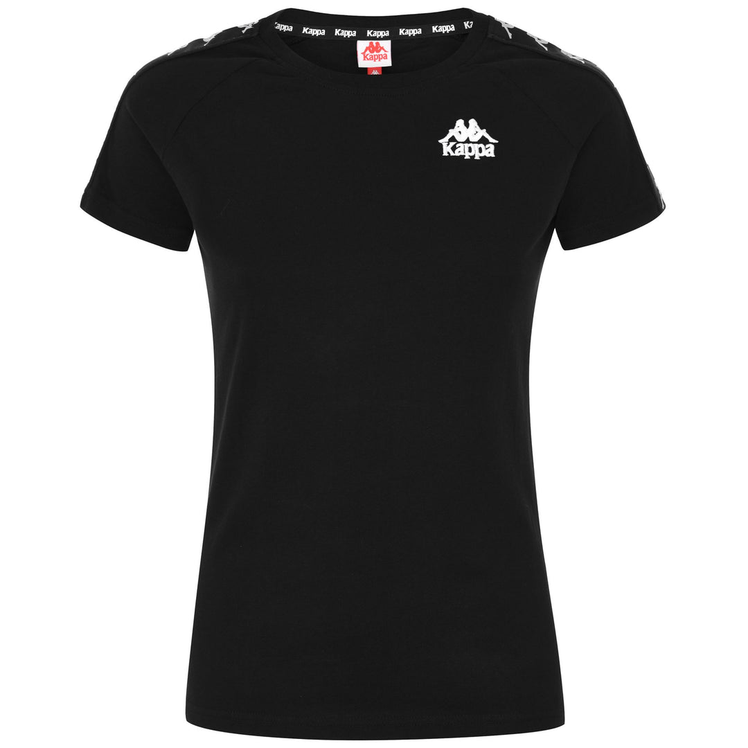 T-ShirtsTop Woman 222 BANDA APAN SLIM T-Shirt BLACK-BLACK-WHITE Photo (jpg Rgb)			