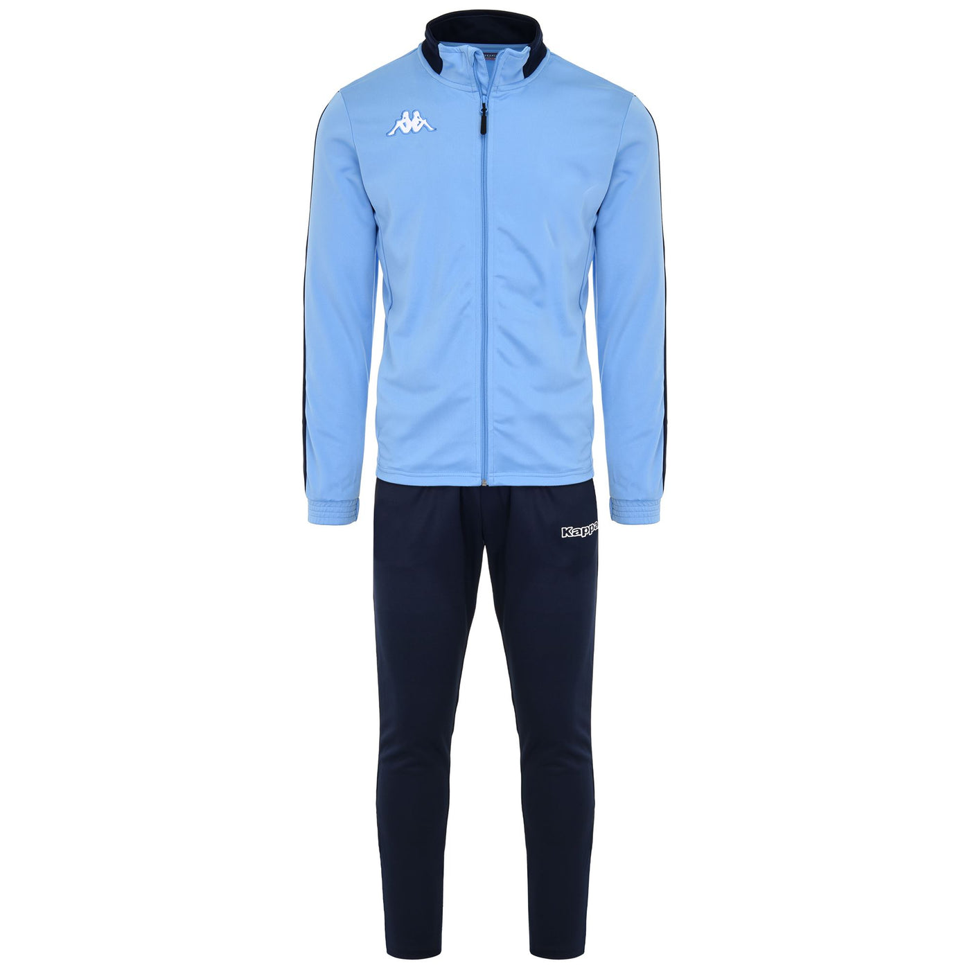 Sport Suits Man KAPPA4SOCCER SALCITO TRACKSUIT BLUE LT-BLUE MARINE | kappa Photo (jpg Rgb)			