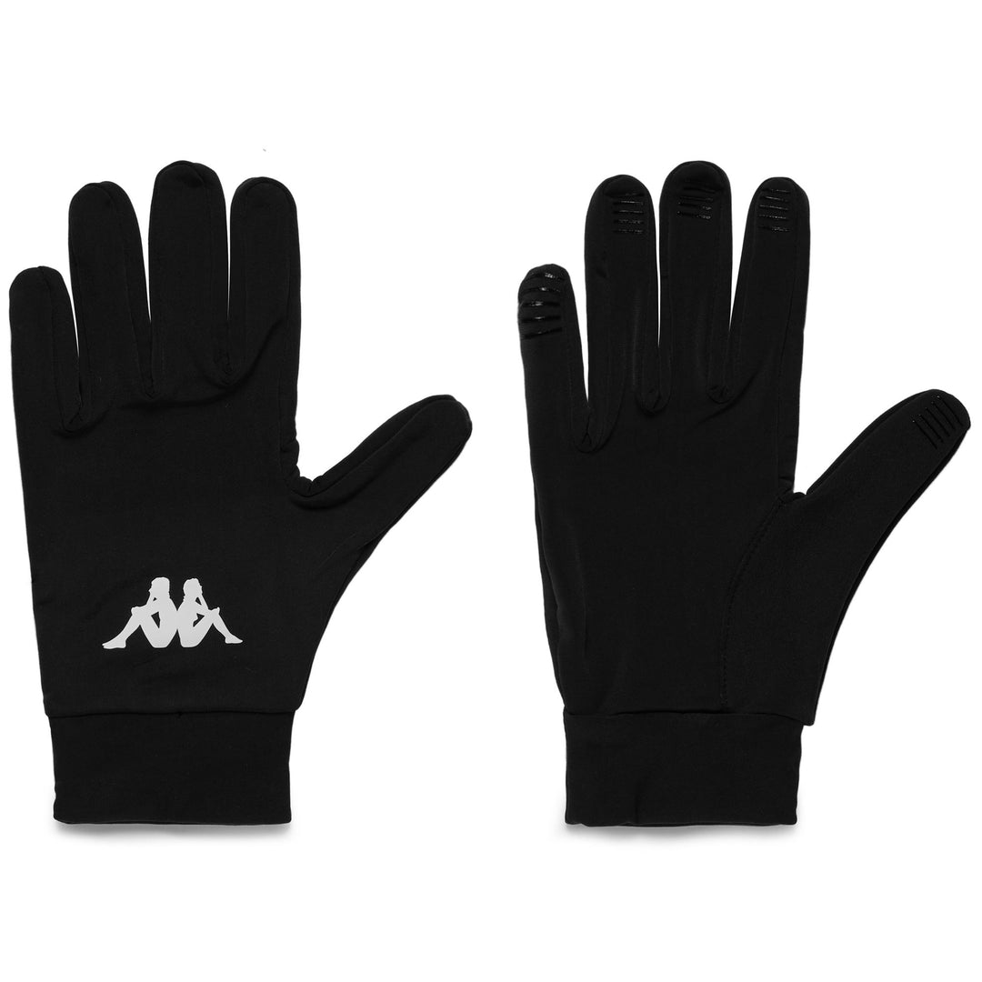 Gloves Man KAPPA4FOOTBALL AVES 3 Glove BLACK Photo (jpg Rgb)			