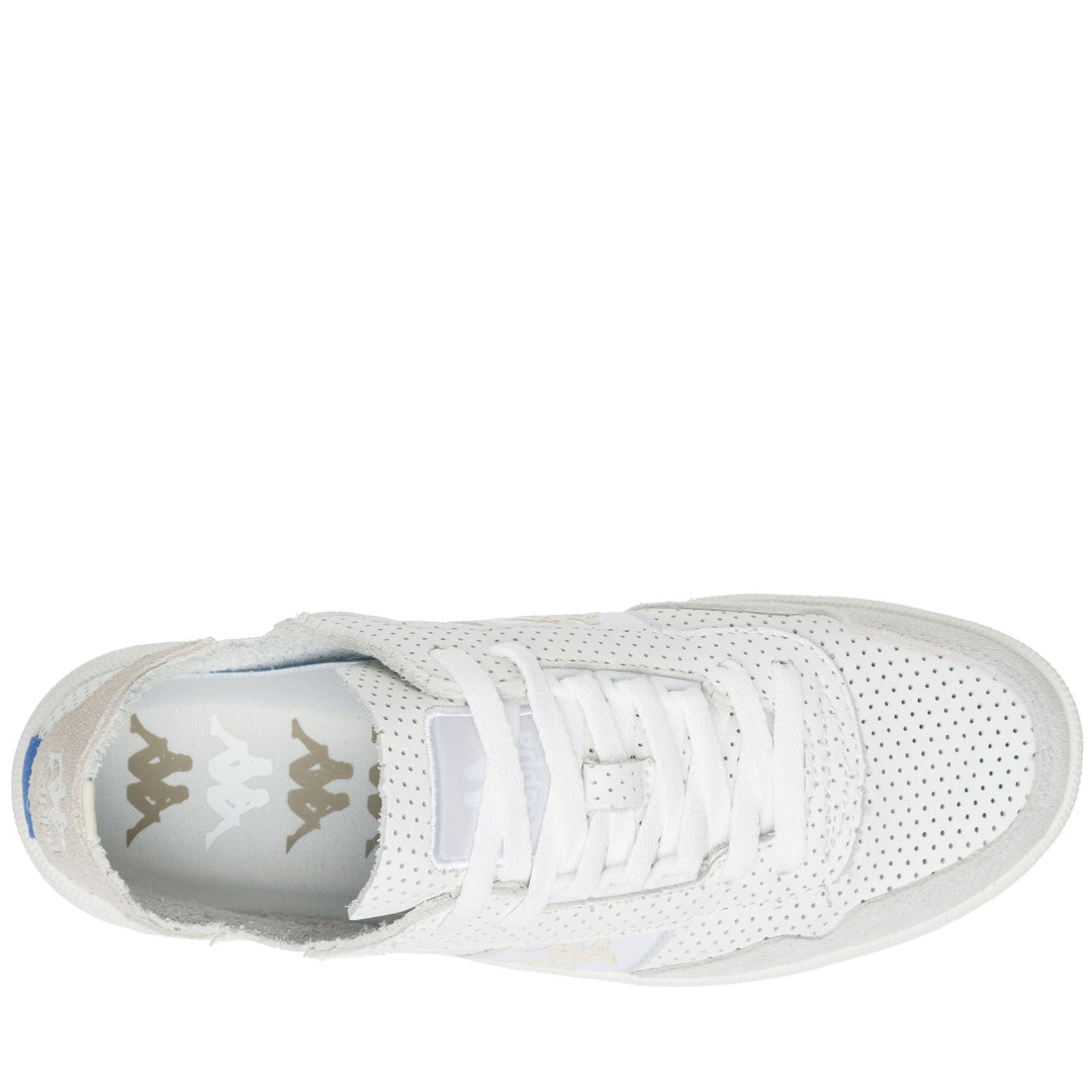 Sneakers Unisex 222 BANDA BARNEL 2 Low Cut WHITE-BEIGE Dressed Back (jpg Rgb)		