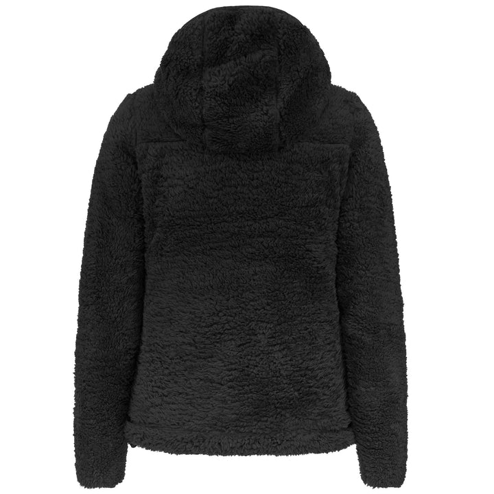 Fleece Woman 6CENTO 645S Jacket BLACK LT-BLACK Dressed Side (jpg Rgb)		