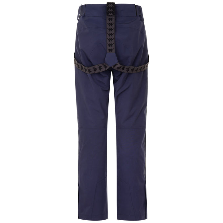Pants Man 6CENTO 622 FZ Sport Trousers BLUE SPACE-BLACK Dressed Front (jpg Rgb)	