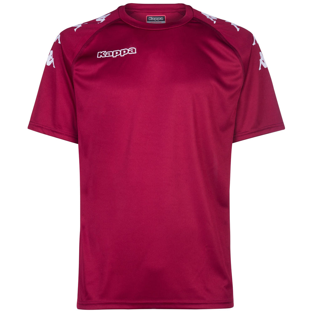 Active Jerseys Man KAPPA4FOOTBALL CASTOLO Shirt RED GRANATA Photo (jpg Rgb)			