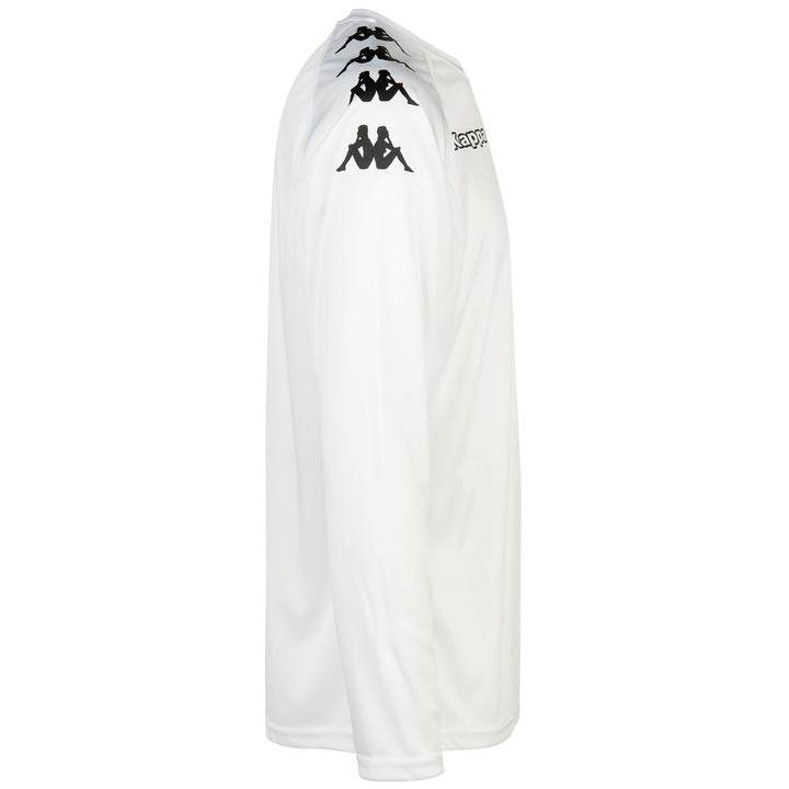 Active Jerseys Man KAPPA4SOCCER CINANDA Shirt WHITE Dressed Front (jpg Rgb)	