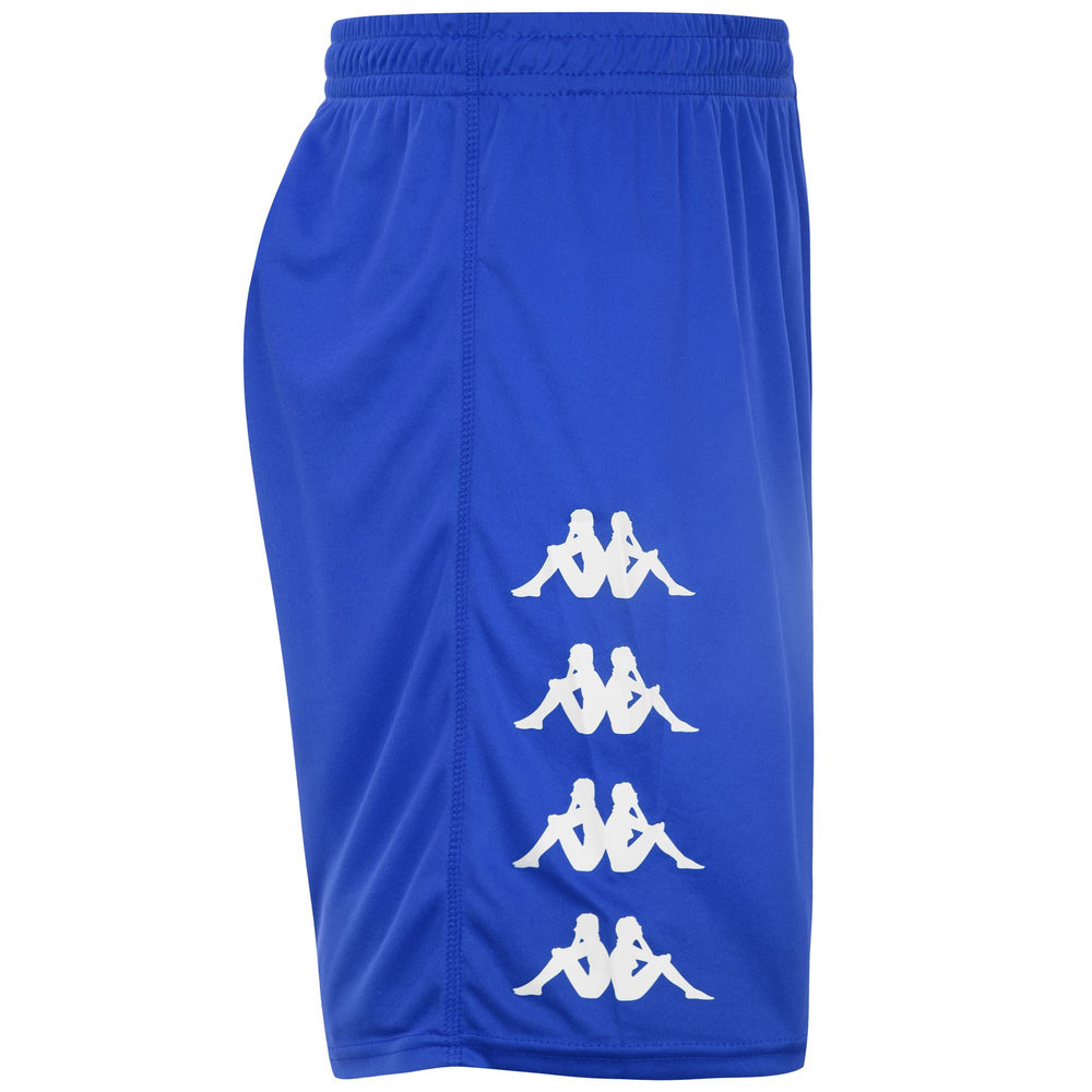 Shorts Man KAPPA4FOOTBALL CURCHET Sport  Shorts BLUE ROYAL Dressed Front (jpg Rgb)	