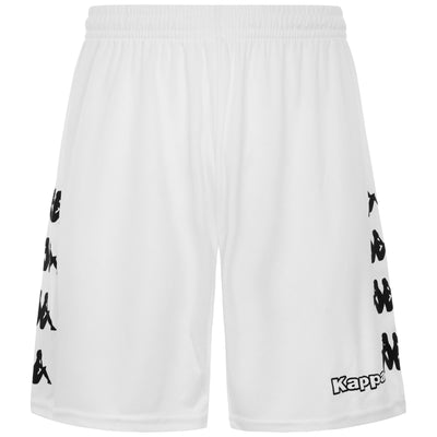 Shorts Man KAPPA4SOCCER CURCHET Sport  Shorts WHITE Photo (jpg Rgb)			