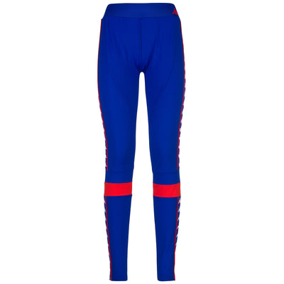 Pants Woman Authentic Burta Sport Trousers BLUE ROYAL-RED | kappa Photo (jpg Rgb)			