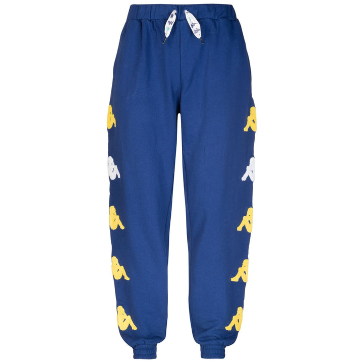 Pants Man AUTHENTIC SAND CRUMB Sport Trousers BLUE MD-YELLOW-WHITE Photo (jpg Rgb)			